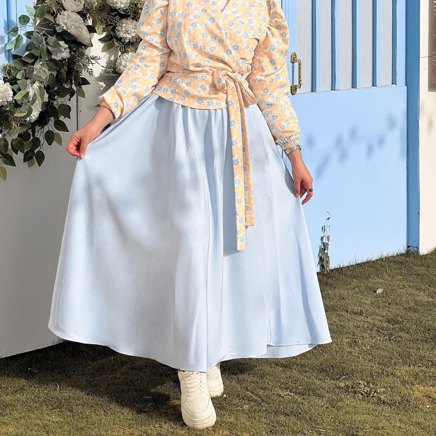 Klosh skirt - babyblue