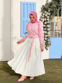 Klosh skirt -off white