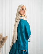 Dalida blouse - petrolum