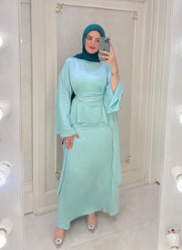 Swareh satin set - mint