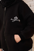 Short Hoodie _ Black