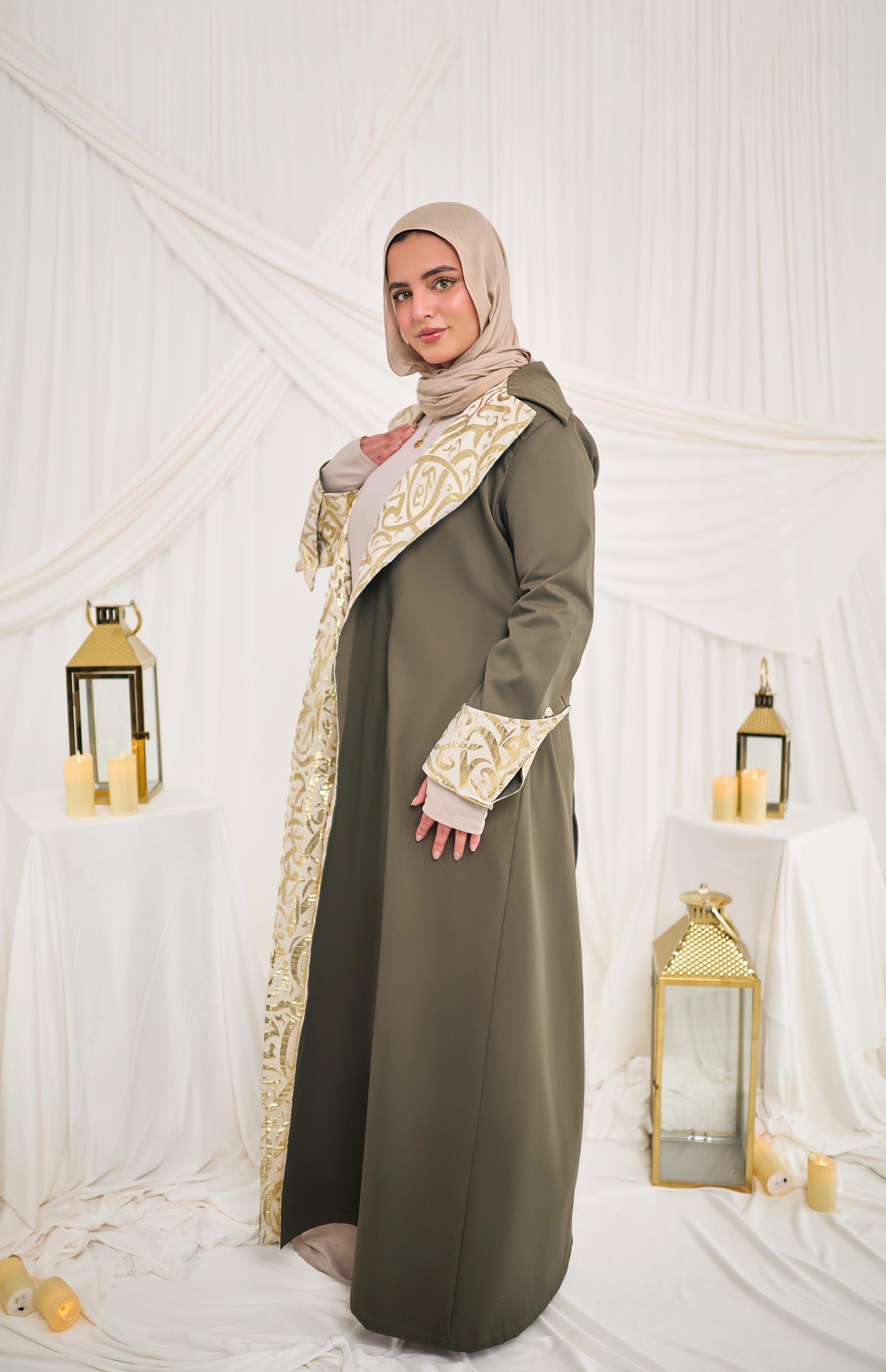 Ramadan Kaftan - Dark green