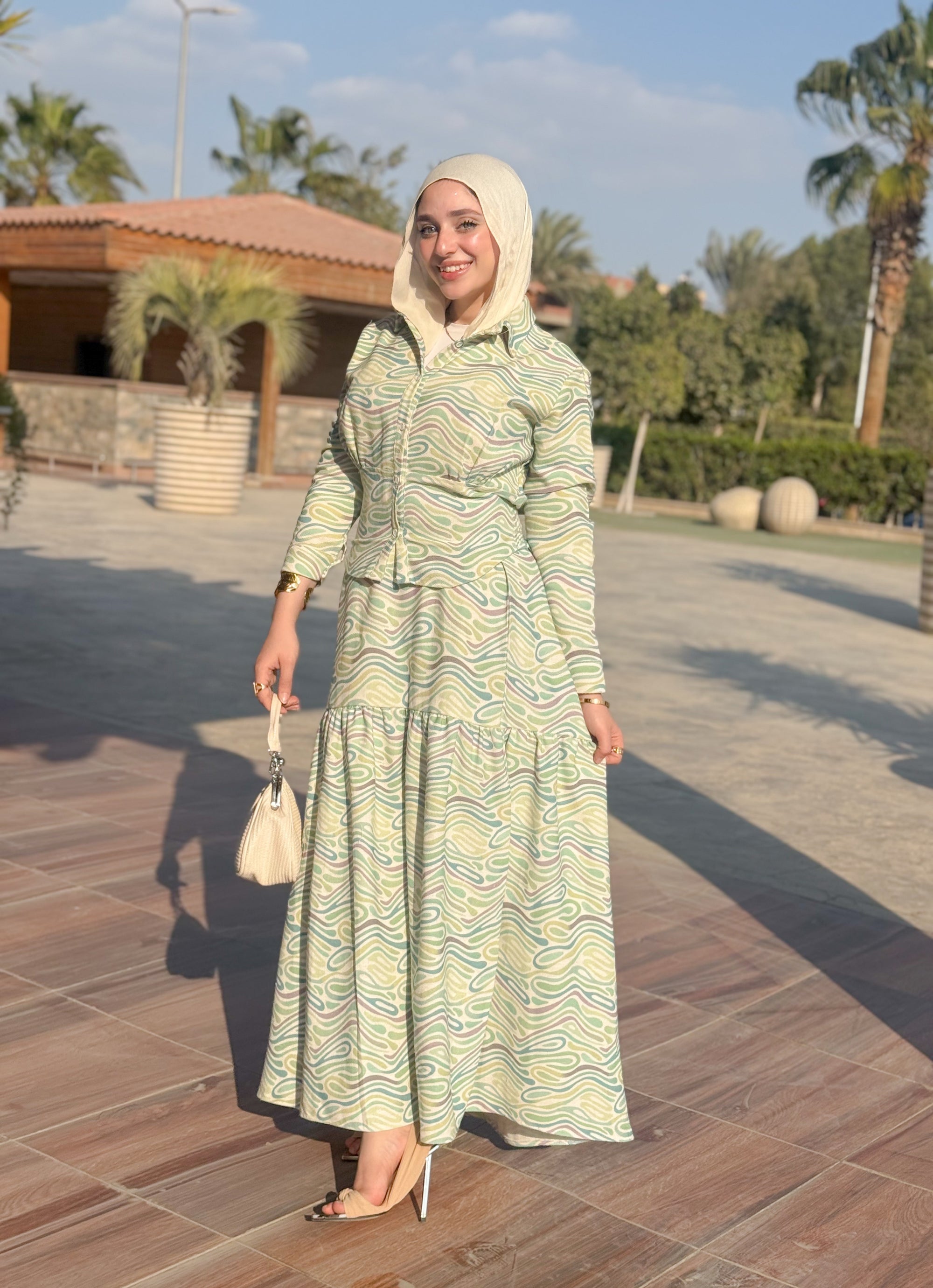 Marbel Set -mint green