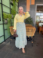 Sunshine skirt -mint green