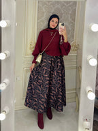 Kashmir Skirt - black