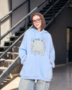 Loose fit hoodie - baby blue