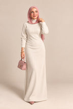 Trico Basic dress - White
