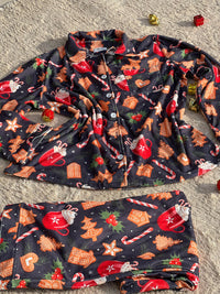 New year pajama - gray