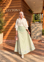Klosh skirt - Matcha