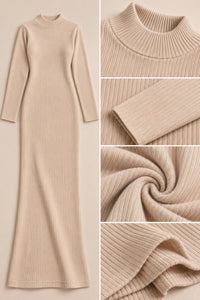 Trico Basic dress - Beige