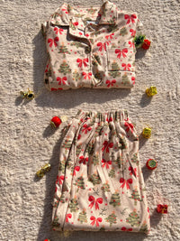 New year pajama - beige