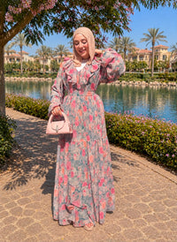 Florest Dress - Mint