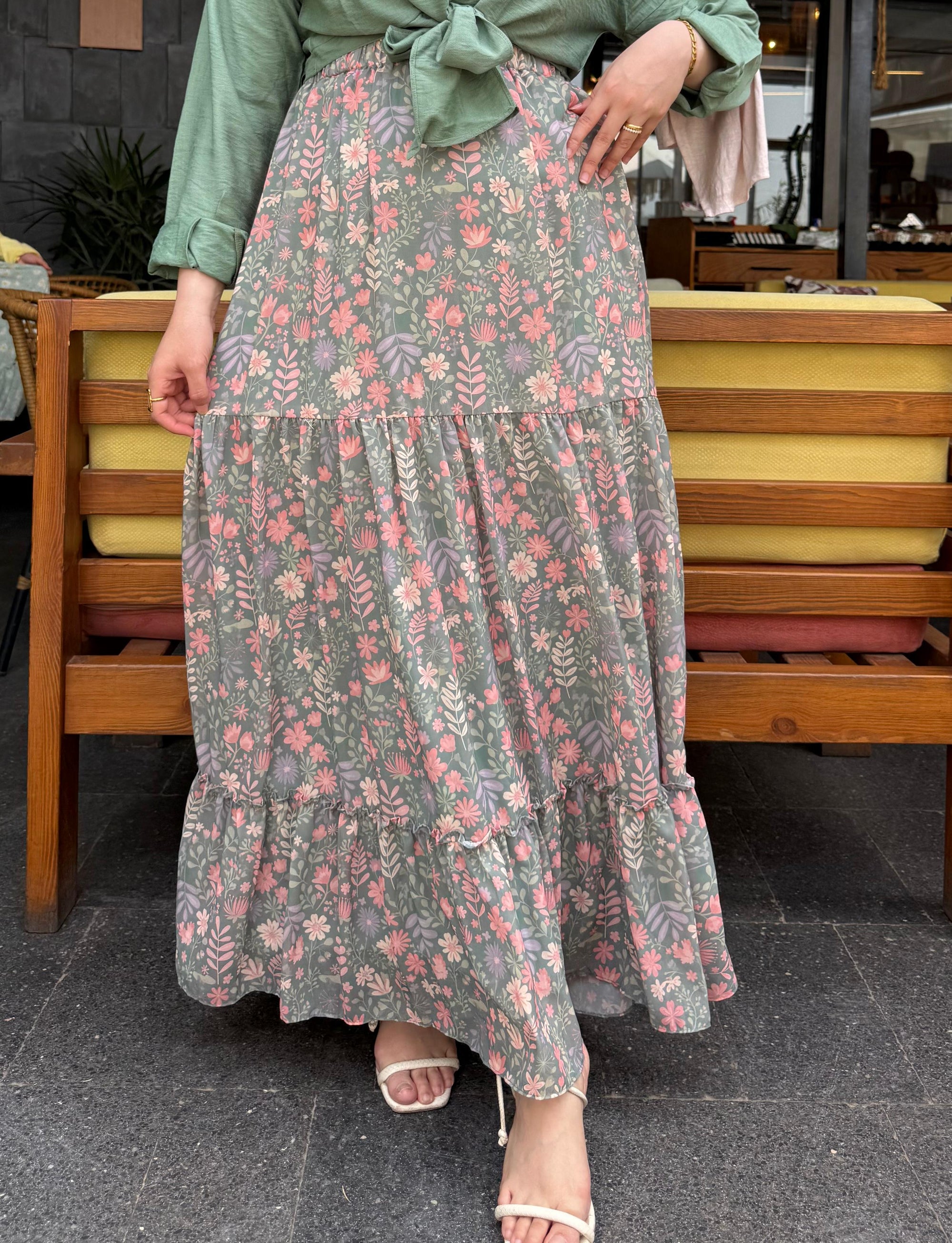 Grand skirt - light green