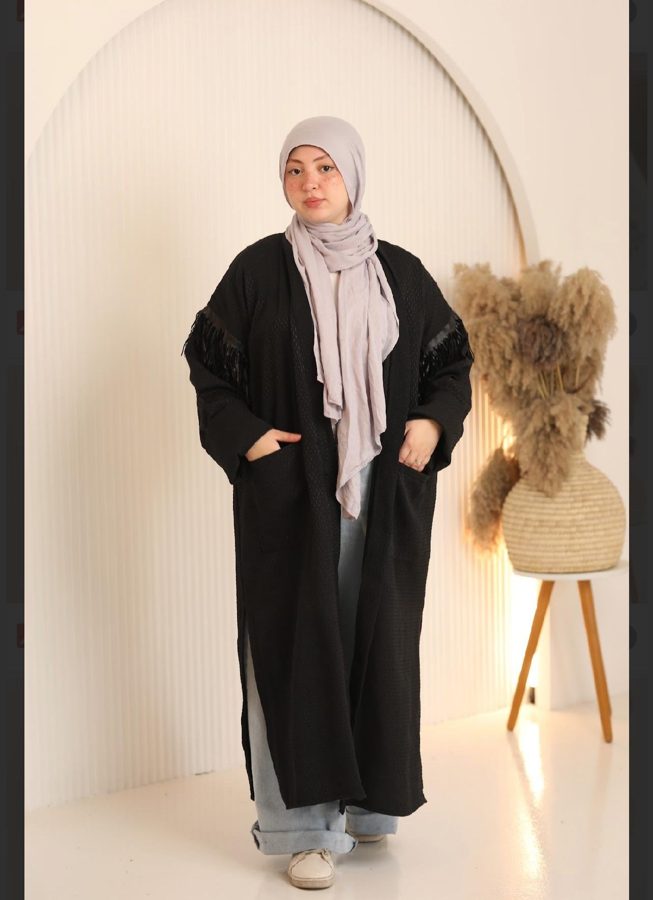 Wool cardigan - Black