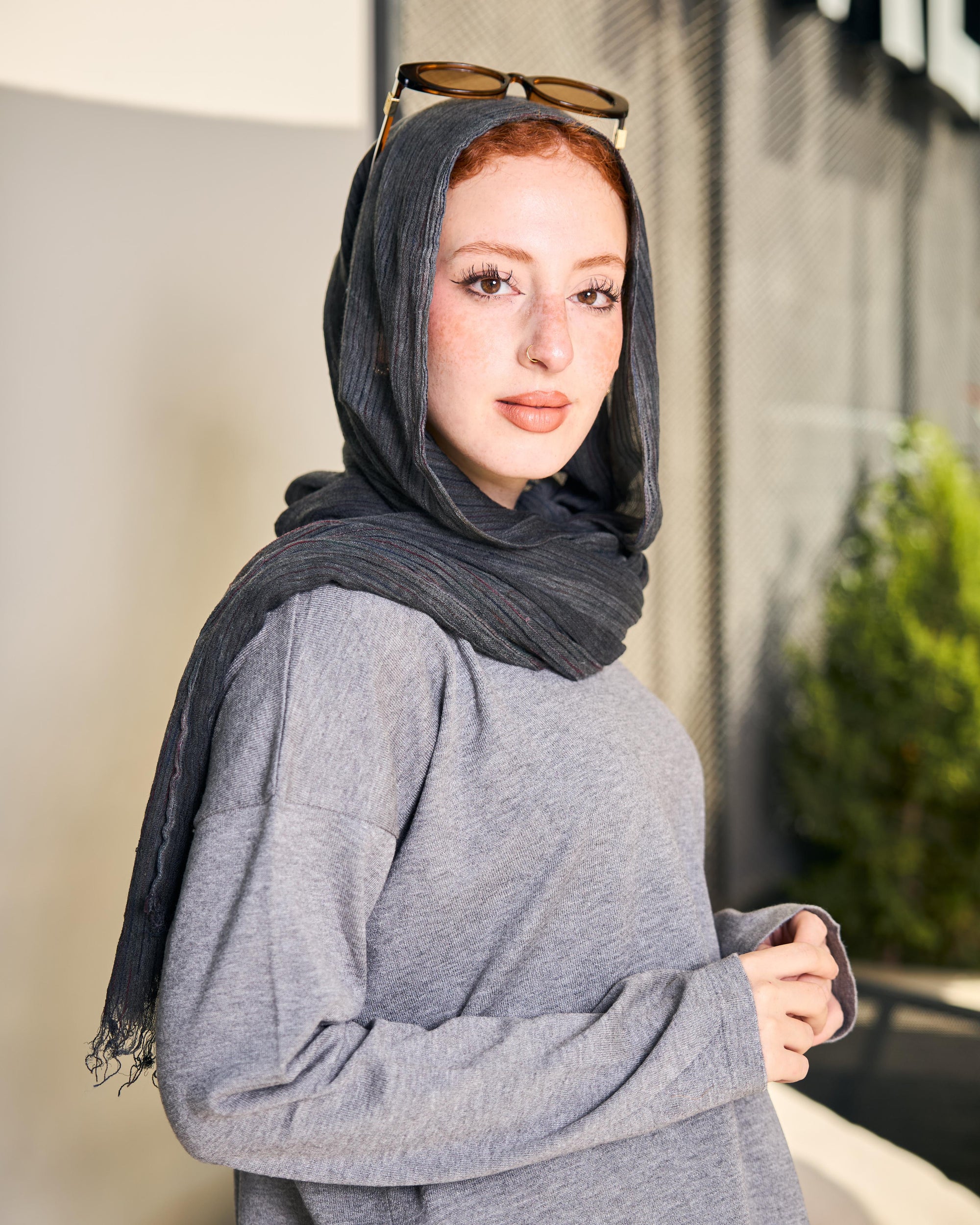 Basic over size - gray