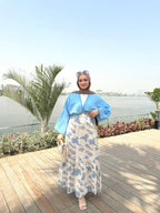 Venecia skirt -baby blue