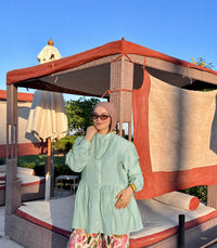 Frons Blouse - Mint green