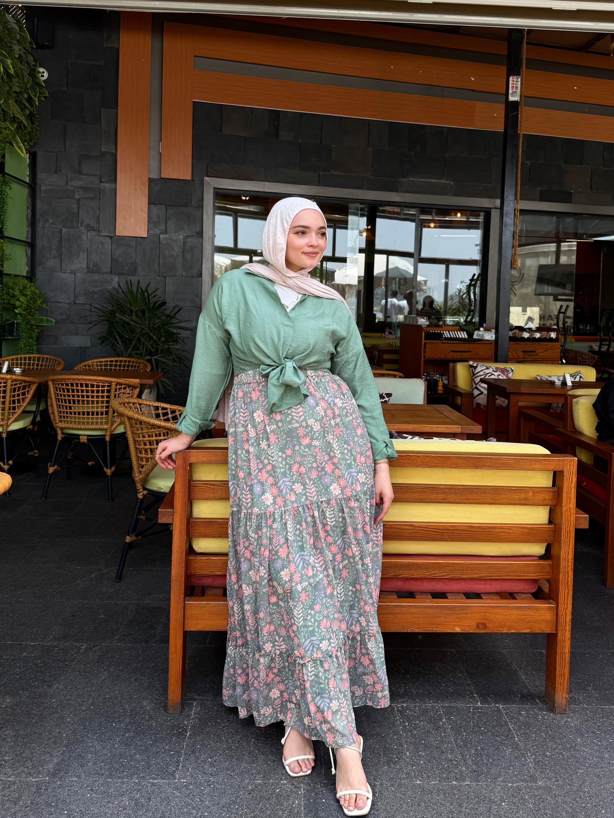 Grand skirt - light green