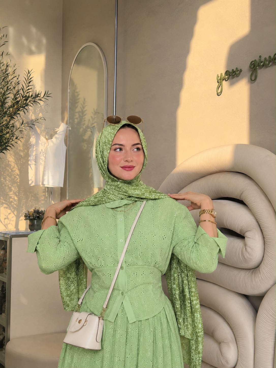 Karma set-Mint green