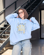 Loose fit hoodie - baby blue