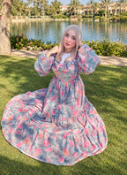 Florest Dress - Mint