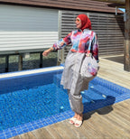 Colory Burkini - light Gray