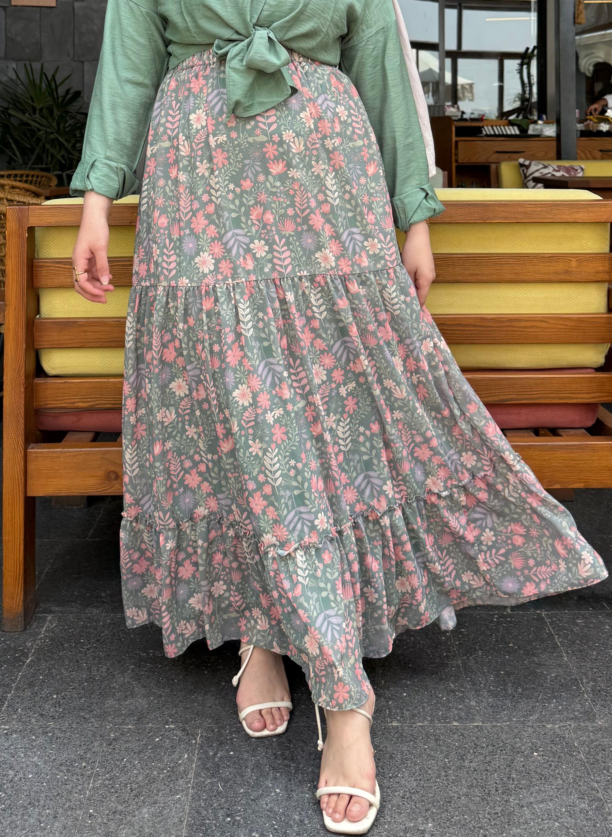 Grand skirt - light green