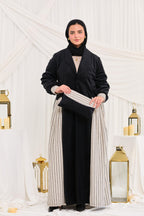 Zad Abaya-Striped