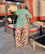 Frons Blouse - Mint green