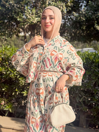 Malika set - green