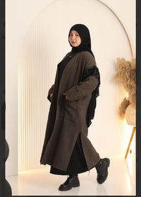 Wool cardigan - Cafe