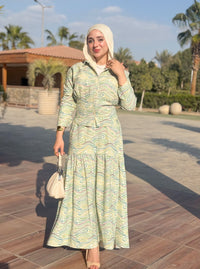 Marbel Set -mint green