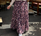 Bloom skirt -Navy