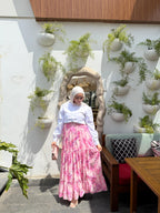 Flory skirt - hot pink