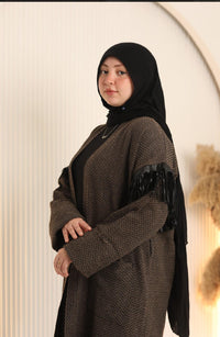 Wool cardigan - Cafe