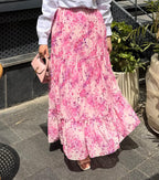 Flory skirt - hot pink