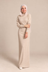 Trico Basic dress - Beige