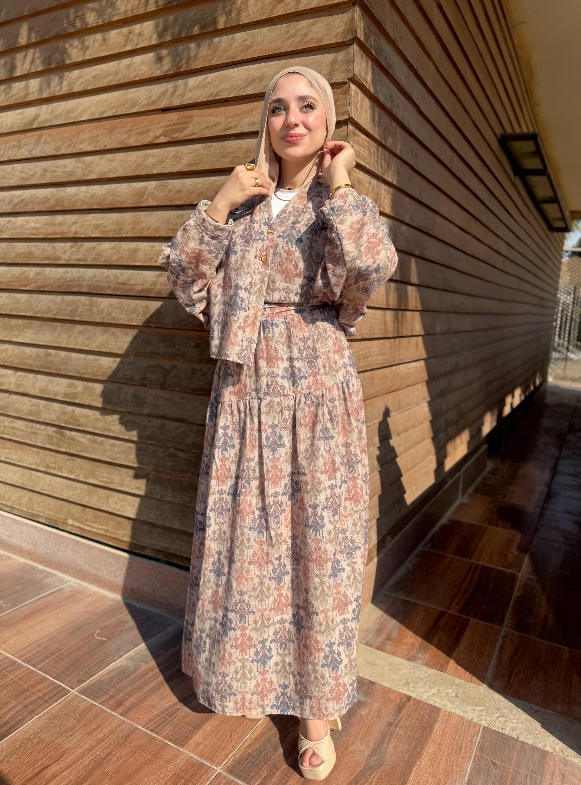 Malika set - beige