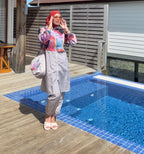 Colory Burkini - light Gray