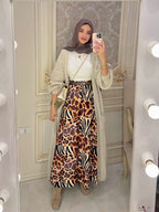 Tiger Skirt -brown