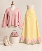 Wool Blouse - Rose