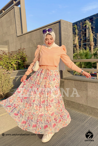Lotus Skirt Chiffon - Simon